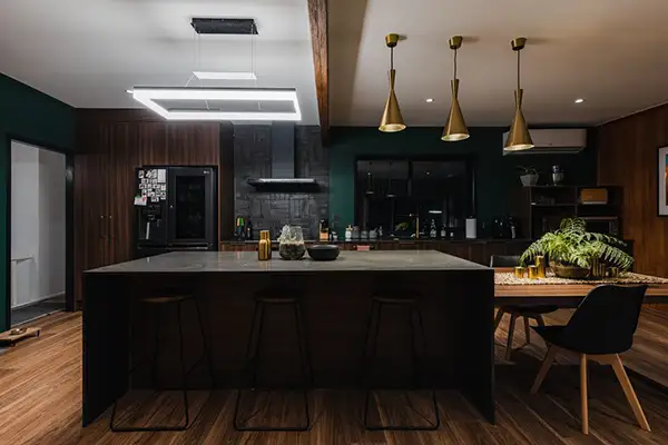 high end kitchen build